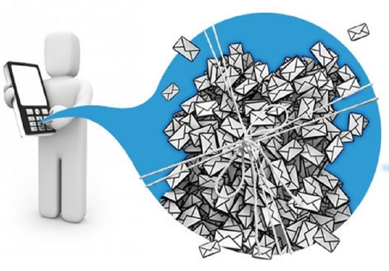 ارسال پیام های تبلیغاتی به صورت انبوه و گسترده