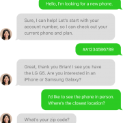 نوشتن پیام کوتاه کوتاه‌ تر